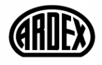 Logotyp för leverantören Ardex